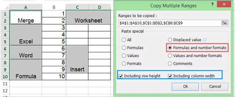 How To Copy Merged Cells In Excel Vba Printable Templates Free