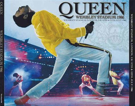 Recorded at wembley stadium on saturday 12 july 1986. Queen: Wembley Stadium 1986. Wembley Stadium, London, UK ...