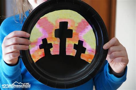 Sunrise Easter Cross Craft Ideas For Kids