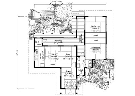 Traditional Japanese House Plan Traditional Japanese House Japanese