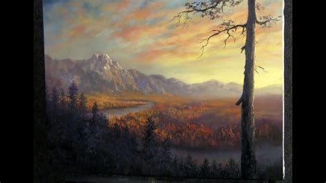 Paint With Kevin Hill Autumn Valley River Youtube