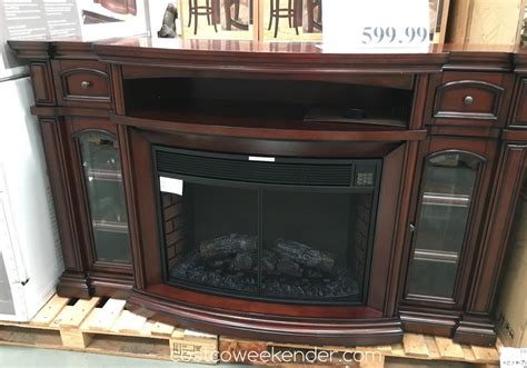 Electric Fireplace Entertainment Center Costco Ember Hearth Electric