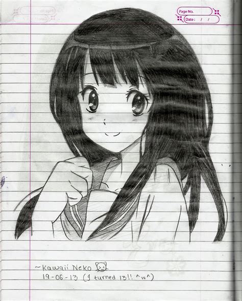 Anime Drawings Drawing Photo Fanpop