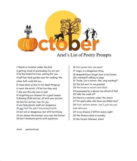 19 Poetry Prompts Ideas Poetry Prompts Writing Challenge Prompts