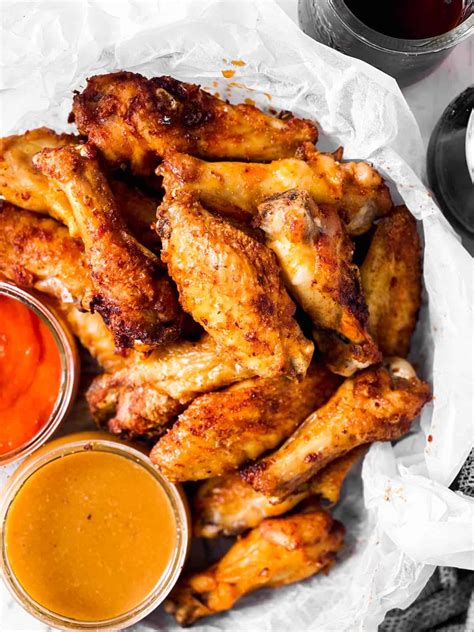 Air Fryer Chicken Wings Recipe Savory Nothings