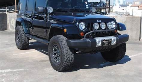 2012 Black Jeep Wrangler Unlimited Sahara 4x4 #77219348 | GTCarLot.com