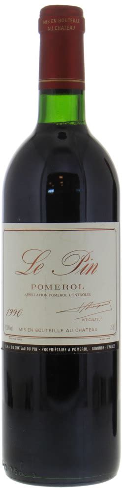 Chateau Le Pin 1990 Buy Online Best Of Wines