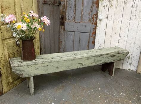 Distressed Benches Wallpaper Jeannie Meyer