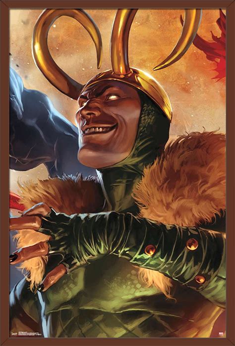 Marvel Comics Loki Siege Cover 1 Poster