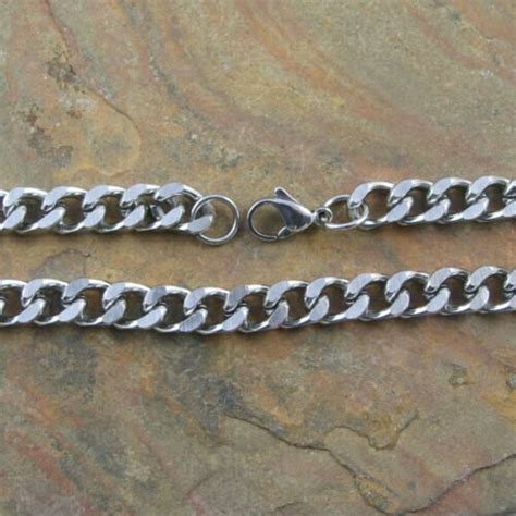 Stainless Steel Curb Chain 55cm Transglobal Trading Australian