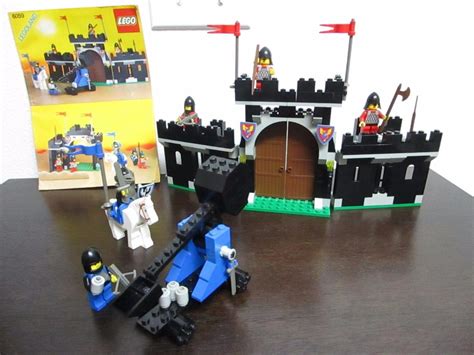 Vintage 1990 Lego Castle Black Knights Set 6059 Knights Stronghold