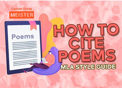 How To Cite A Poem Using The Mla Academic Style