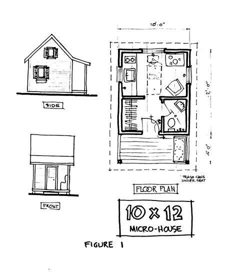 Https://tommynaija.com/home Design/10 X 12 Tiny Home Floor Plan