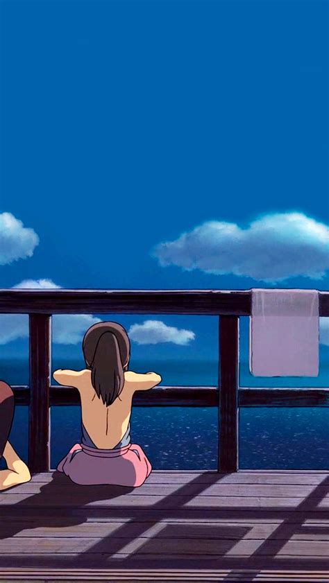 Studio Ghibli Aesthetic Wallpaper Iphone 640x1136 Wallpaper