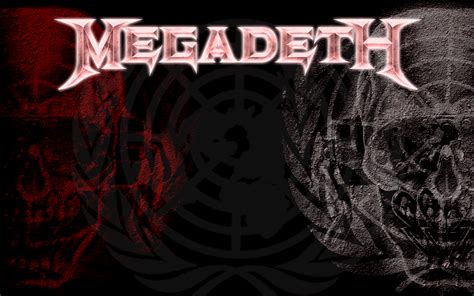Megadeth Logo Wallpapers Top Free Megadeth Logo Backgrounds Wallpaperaccess