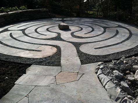 Bluestone Healing Labyrinth Labyrinth Garden Labyrinth Design