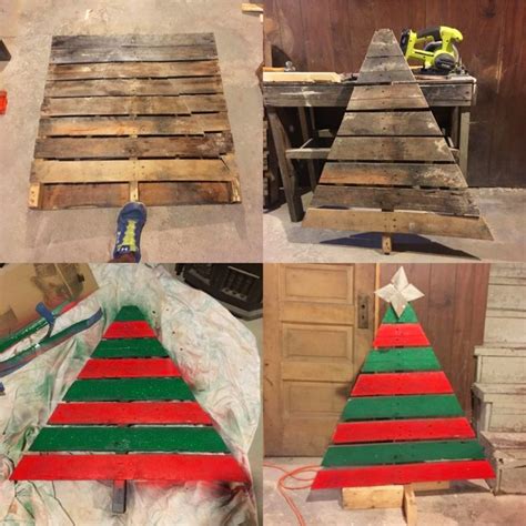 Diy Pallet Christmas Tree Ideas We Tried It Involvery