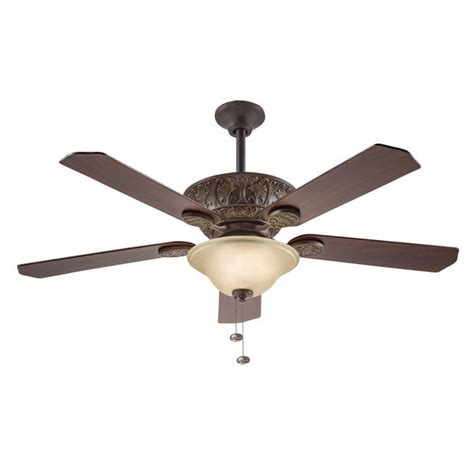 Ceiling fans with lights provide a central light source for your interior space, while moving air to get that cooling affect you enjoy from your existing fan. Shop Kichler Traditional 52-inch Tannery Bronze Ceiling ...