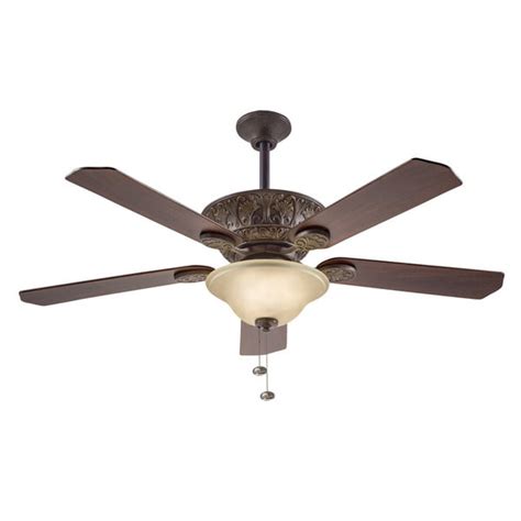 The other specs for both fans are also quite similar. Shop Kichler Traditional 52-inch Tannery Bronze Ceiling ...