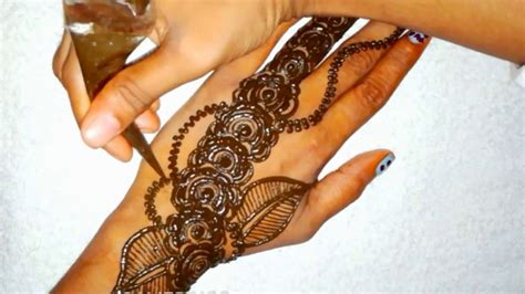 Jewellery Mehndi Design Jewellery Henna Floral Mehndi Design
