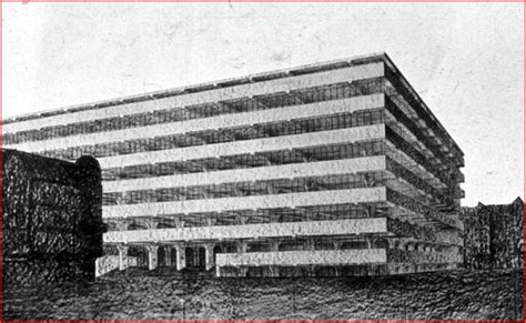 Mies Van Der Rohe Concrete Office Building 1922 Mies Van Der Rohe