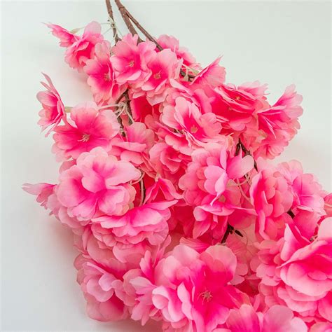 Artificial Cherry Blossoms Stunning Artificial Flowers In 2 Colours