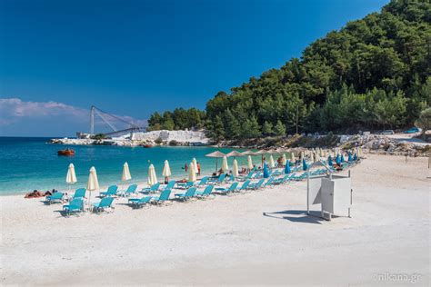 Porto Vathy Beach Thassos Beaches Nikanagr