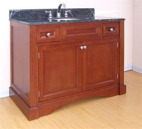 Bathroom vanities with tops for cheap. 42 Inch Single Sink Bathroom Vanity with Choice of Finish ...