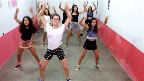 Coreografia Novinha Vai No Chão Mini Academia De Dança Youtube