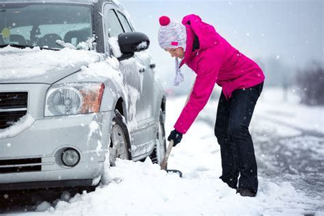 What To Do When Your Car Gets Stuck In Snow Mwfbic