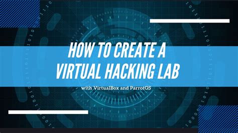 How To Create A Virtual Hacking Lab Youtube