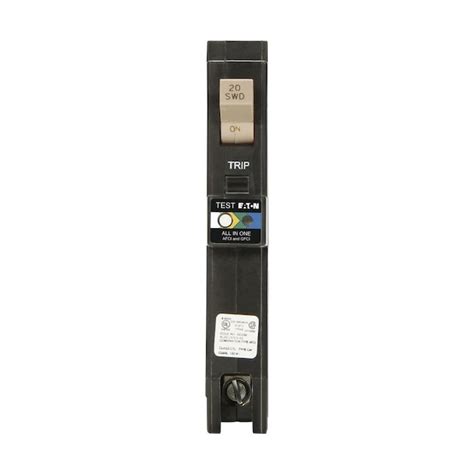 Eaton Type Ch 20 Amp 1 Pole Dual Function Afcigfci Plug On Neutral