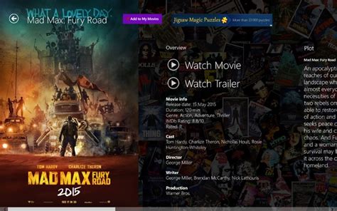 Free Movies Unlimited For Windows 8 And 81