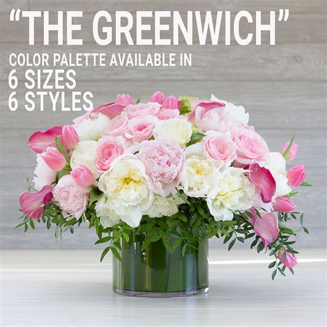 “the Greenwich” Color Palette Mcardles Floral And Garden Design