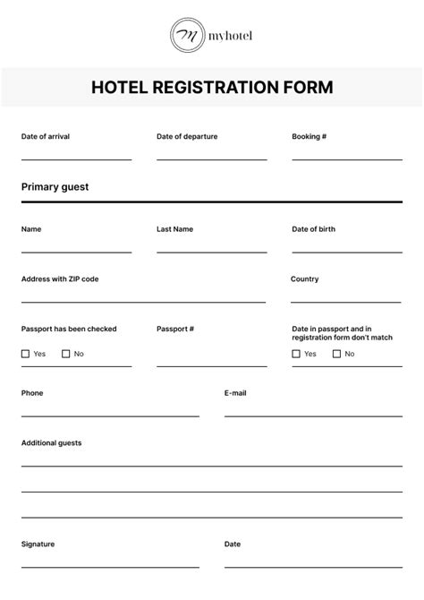 Contoh Resevasi Form Hotel Fill And Sign Printable Template Online My Xxx Hot Girl