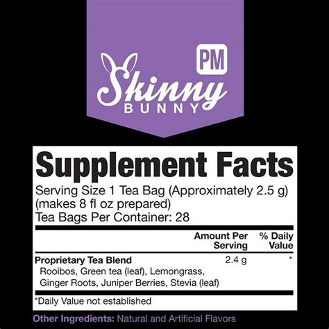 Skinny Bunny Tea Weight Loss And Detox Bundle Manage Weight Support