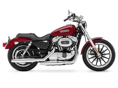 2009 Harley Davidson Xl1200l Sportster 1200 Low Red Hot Sunglo