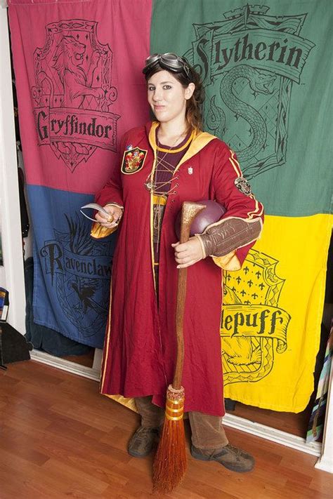 Gryffindor Quidditch Cosplay 1 Harry Potter Fan And Her Collection