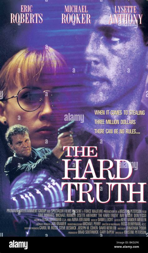 The Hard Truth 1994 Poster Stock Photo Alamy