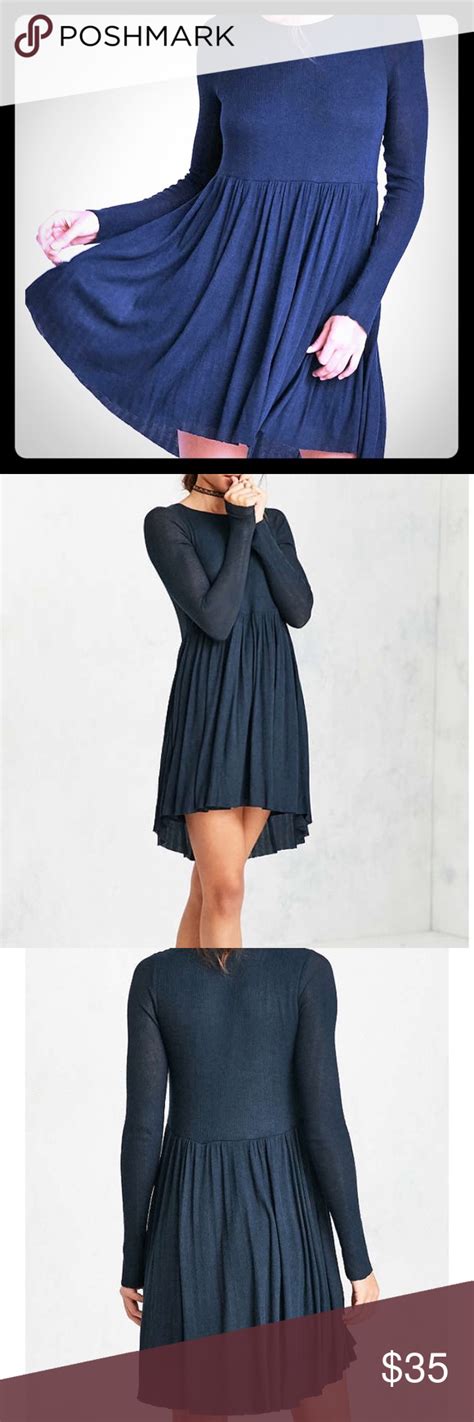 Kimchi And Blue Baby Doll Dress Blue Babydoll Dress Urban Outfitters