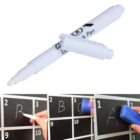 1pc A Pen Markers White Liquid Chalk Pen Marker For Glass Windows