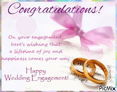 Engagement Congratulations Animated