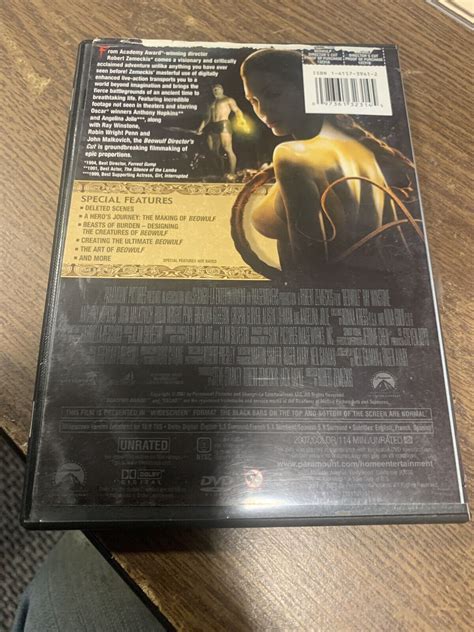 Beowulf Dvd Unrated Directors Cut Ebay