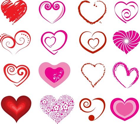 Heart Outline Free Vector Download 8887 Free Vector For Commercial