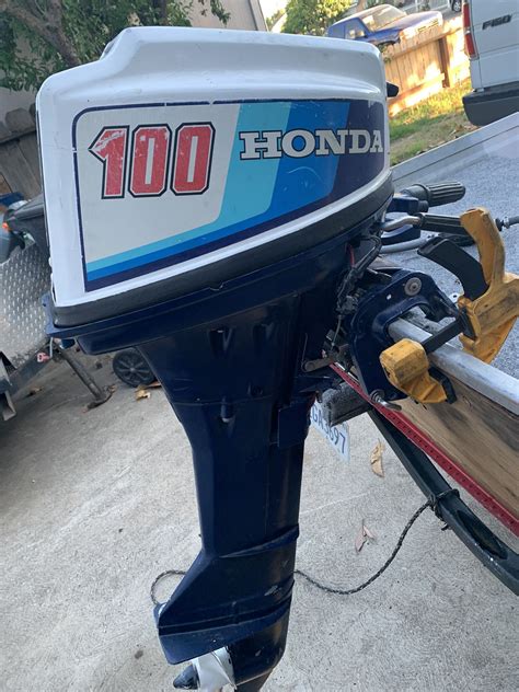 Honda 100 Outboard For Sale In Valley Home Ca Offerup