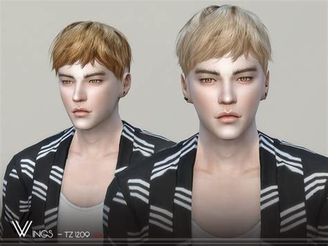 Wings Tz1209 Hair For Males By Wingssims At Tsr Sims 4 Updates