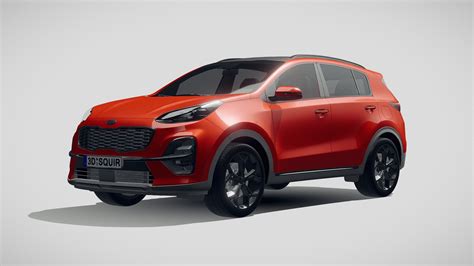 Kia Sportage 2019 Buy Royalty Free 3d Model By Squir3d 895d213