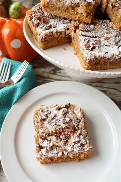 Ooey Gooey Pumpkin Spice Bars Perfect For Fall Only In Arkansas