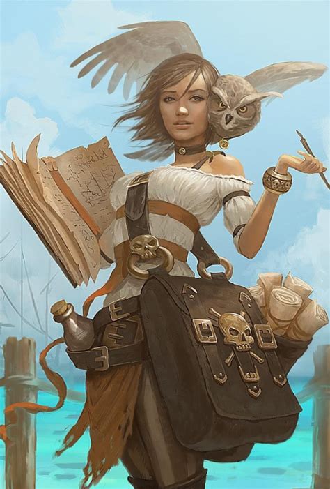 Explore the most dynamic dungeons and dragons character experience ever. Pathfinder: Kingmaker - assorted portraits | Pirate art ...