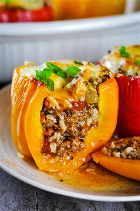 Classic Stuffed Bell Peppers Recipe Pure Flavor